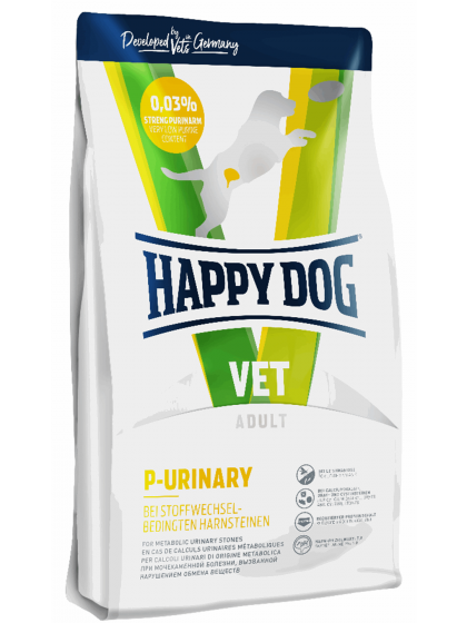 Happy Dog Vet P Urinary 1kg για ενήλικους σκύλους